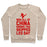 Virgin Teez  Pullover Crewneck Sweatshirt / x-small / Heathered Oatmeal ALL OF CHINA KNOWS YOU SKIP LEG DAY CREWNECK SWEATSHIRT