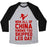 Virgin Teez  Baseball Tee Unisex Tri-Blend Baseball Tee / small / Athletic Gray / Black ALL OF CHINA KNOWS YOU SKIP LEG DAY UNISEX TRI-BLEND BASEBALL TEE