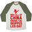 Virgin Teez  Baseball Tee Unisex Tri-Blend Baseball Tee / small / Oatmeal / Moss ALL OF CHINA KNOWS YOU SKIP LEG DAY UNISEX TRI-BLEND BASEBALL TEE