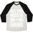 Virgin Teez  Baseball Tee Unisex Tri-Blend Baseball Tee / small / Oatmeal / Black ALL YOU NEED IS GAINS UNISEX TRI-BLEND BASEBALL TEE