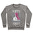 Virgin Teez  Pullover Crewneck Sweatshirt / x-small / Heathered Gray ALWAYS HUNGRY CREWNECK SWEATSHIRT