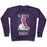 Virgin Teez  Pullover Crewneck Sweatshirt / x-small / Purple ALWAYS HUNGRY CREWNECK SWEATSHIRT