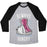 Virgin Teez  Baseball Tee Unisex Tri-Blend Baseball Tee / small / Athletic Gray / Black ALWAYS HUNGRY UNISEX TRI-BLEND BASEBALL TEE
