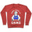 Virgin Teez  Pullover Crewneck Sweatshirt / x-small / Heathered Red AMBER WAVES OF GAINS CREWNECK SWEATSHIRT