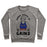 Virgin Teez  Pullover Crewneck Sweatshirt / x-small / Heathered Gray AMBER WAVES OF GAINS CREWNECK SWEATSHIRT