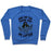Virgin Teez  Pullover Crewneck Sweatshirt / x-small / Heathered Blue AND ON THE THIRD DAY HE LIFTED CREWNECK SWEATSHIRT