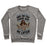 Virgin Teez  Pullover Crewneck Sweatshirt / x-small / Heathered Gray AND ON THE THIRD DAY HE LIFTED CREWNECK SWEATSHIRT