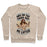 Virgin Teez  Pullover Crewneck Sweatshirt / x-small / Heathered Oatmeal AND ON THE THIRD DAY HE LIFTED CREWNECK SWEATSHIRT