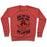Virgin Teez  Pullover Crewneck Sweatshirt / x-small / Heathered Red AND ON THE THIRD DAY HE LIFTED CREWNECK SWEATSHIRT