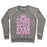 Virgin Teez  Pullover Crewneck Sweatshirt / x-small / Heathered Gray AND SHE LIFTED HAPPILY EVER AFTER CREWNECK SWEATSHIRT