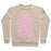 Virgin Teez  Pullover Crewneck Sweatshirt / x-small / Heathered Oatmeal AND SHE LIFTED HAPPILY EVER AFTER CREWNECK SWEATSHIRT