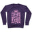 Virgin Teez  Pullover Crewneck Sweatshirt / x-small / Purple AND SHE LIFTED HAPPILY EVER AFTER CREWNECK SWEATSHIRT