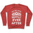 Virgin Teez  Pullover Crewneck Sweatshirt / x-small / Heathered Red AND SHE LIFTED HAPPILY EVER AFTER CREWNECK SWEATSHIRT