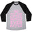 Virgin Teez  Baseball Tee Unisex Tri-Blend Baseball Tee / small / Athletic Gray / Black AND SHE LIFTED HAPPILY EVER AFTER UNISEX TRI-BLEND BASEBALL TEE