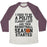 Virgin Teez  Baseball Tee ...AND THEN BASKETBALL SEASON STARTED UNISEX TRI-BLEND BASEBALL TEE