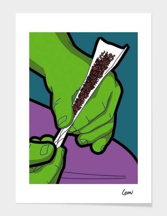 LUVD Framed Art Prints 8" x 11" / Black Angry Painkiller Frame