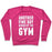 Virgin Teez  Pullover Crewneck Sweatshirt / x-small / Deep Pink ANOTHER FINE DAY RUINED BY THE GYM CREWNECK SWEATSHIRT