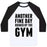 Virgin Teez  Baseball Tee Unisex Classic Baseball Tee / x-small / White/Black ANOTHER FINE DAY RUINED BY THE GYM UNISEX CLASSIC BASEBALL TEE
