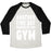 Virgin Teez  Baseball Tee Unisex Tri-Blend Baseball Tee / small / Oatmeal / Black ANOTHER FINE DAY RUINED BY THE GYM UNISEX TRI-BLEND BASEBALL TEE