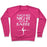 Virgin Teez  Pullover Crewneck Sweatshirt / x-small / Deep Pink ANOTHER NIGHT AT THE BARRE CREWNECK SWEATSHIRT