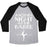 Virgin Teez  Baseball Tee Unisex Tri-Blend Baseball Tee / small / Athletic Gray / Black ANOTHER NIGHT AT THE BARRE UNISEX TRI-BLEND BASEBALL TEE