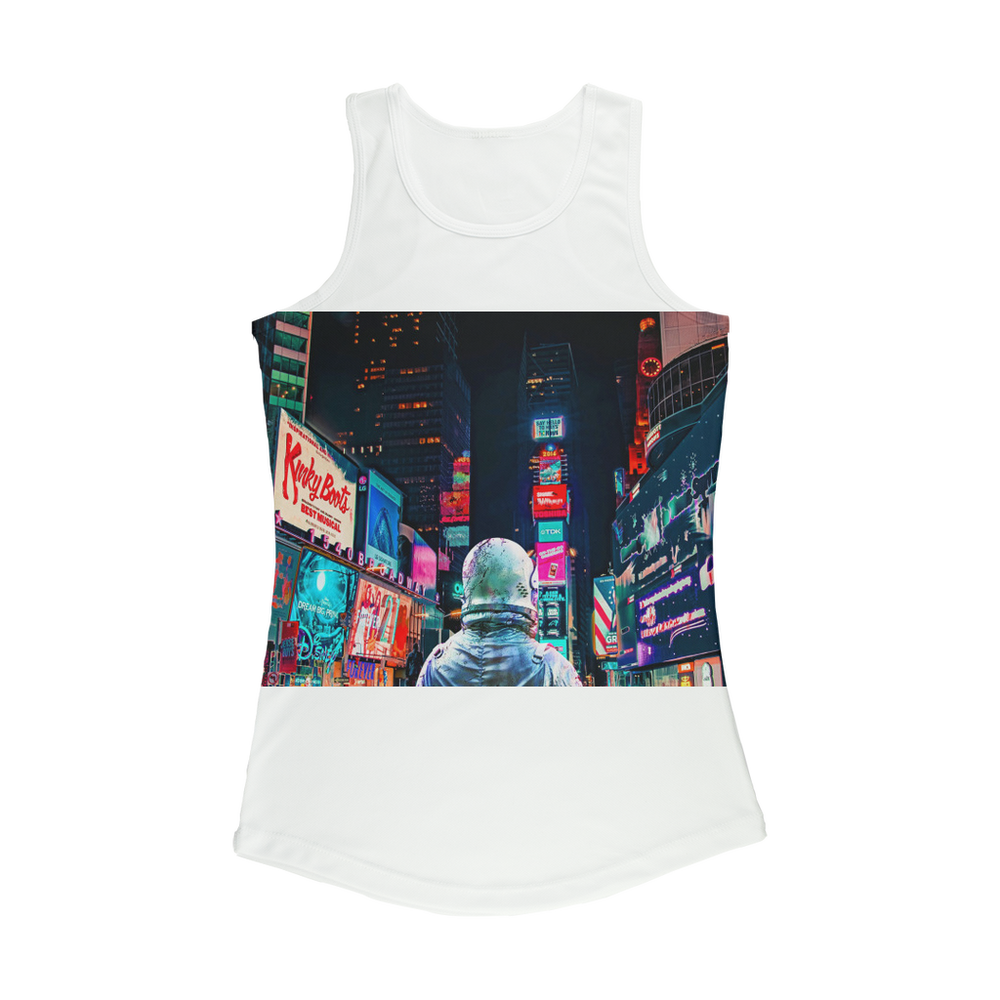 VIRGIN TEEZ Women Tank top White / XS Another Night Women Performance Tank Top