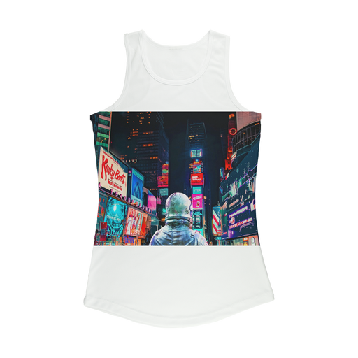 VIRGIN TEEZ Women Tank top White / XS Another Night Women Performance Tank Top