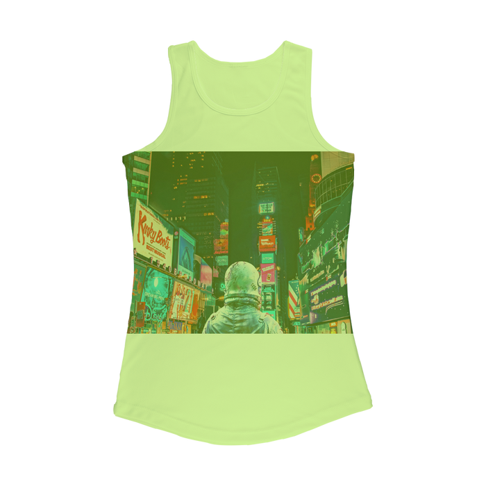 VIRGIN TEEZ Women Tank top Electric Green / XS Another Night Women Performance Tank Top