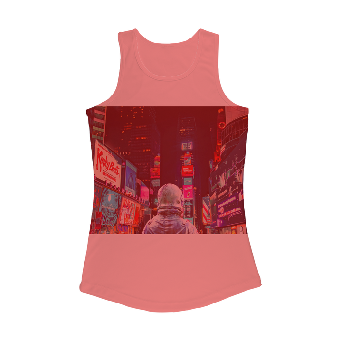 VIRGIN TEEZ Women Tank top Electric Pink / XS Another Night Women Performance Tank Top