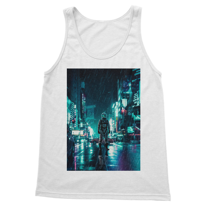 VIRGIN TEEZ Women Tank top White / S Another Rainy Night Classic Women's Tank Top