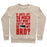 Virgin Teez  Pullover Crewneck Sweatshirt / x-small / Heathered Oatmeal ANT BROS CREWNECK SWEATSHIRT