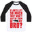 Virgin Teez  Baseball Tee Unisex Classic Baseball Tee / x-small / White/Black ANT BROS UNISEX CLASSIC BASEBALL TEE