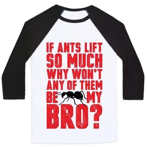 Virgin Teez  Baseball Tee Unisex Classic Baseball Tee / x-small / White/Black ANT BROS UNISEX CLASSIC BASEBALL TEE