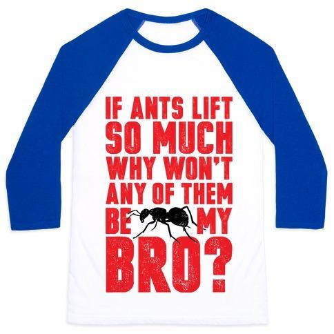 Virgin Teez  Baseball Tee Unisex Classic Baseball Tee / x-small / White/Blue ANT BROS UNISEX CLASSIC BASEBALL TEE