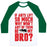 Virgin Teez  Baseball Tee Unisex Classic Baseball Tee / x-small / White/Dark Green ANT BROS UNISEX CLASSIC BASEBALL TEE