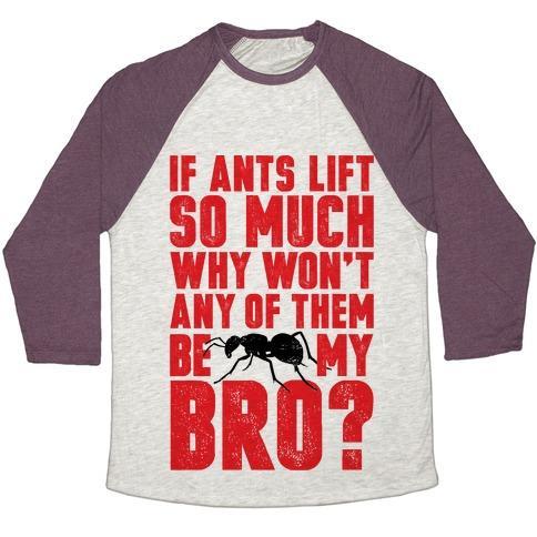 Virgin Teez  Baseball Tee Unisex Tri-Blend Baseball Tee / small / Oatmeal / Maroon ANT BROS UNISEX TRI-BLEND BASEBALL TEE
