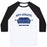 Virgin Teez  Baseball Tee Unisex Classic Baseball Tee / x-small / White/Black ANTI ATHLETIC CLUB UNISEX CLASSIC BASEBALL TEE