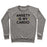 Virgin Teez  Pullover Crewneck Sweatshirt / x-small / Heathered Gray ANXIETY IS MY CARDIO CREWNECK SWEATSHIRT