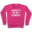 Virgin Teez  Pullover Crewneck Sweatshirt / x-small / Deep Pink ANXIETY IS MY CARDIO CREWNECK SWEATSHIRT