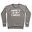 Virgin Teez  Pullover Crewneck Sweatshirt / x-small / Heathered Gray ANXIETY IS MY CARDIO CREWNECK SWEATSHIRT
