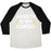 Virgin Teez  Baseball Tee Unisex Tri-Blend Baseball Tee / small / Oatmeal / Black ANXIETY IS MY CARDIO UNISEX TRI-BLEND BASEBALL TEE