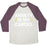 Virgin Teez  Baseball Tee Unisex Tri-Blend Baseball Tee / small / Oatmeal / Maroon ANXIETY IS MY CARDIO UNISEX TRI-BLEND BASEBALL TEE
