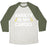 Virgin Teez  Baseball Tee Unisex Tri-Blend Baseball Tee / small / Oatmeal / Moss ANXIETY IS MY CARDIO UNISEX TRI-BLEND BASEBALL TEE