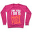 Virgin Teez  Pullover Crewneck Sweatshirt / x-small / Deep Pink ANY YOGA I DO IS HOT YOGA CREWNECK SWEATSHIRT