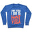 Virgin Teez  Pullover Crewneck Sweatshirt / x-small / Heathered Blue ANY YOGA I DO IS HOT YOGA CREWNECK SWEATSHIRT
