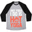 Virgin Teez  Baseball Tee Unisex Tri-Blend Baseball Tee / small / Athletic Gray / Black ANY YOGA I DO IS HOT YOGA UNISEX TRI-BLEND BASEBALL TEE