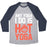 Virgin Teez  Baseball Tee Unisex Tri-Blend Baseball Tee / small / Athletic Gray / Navy ANY YOGA I DO IS HOT YOGA UNISEX TRI-BLEND BASEBALL TEE