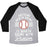 Virgin Teez  Baseball Tee Unisex Tri-Blend Baseball Tee / small / Athletic Gray / Black ANYTHING WORTH DOING IS WORTH DOING WITH PASSION BASEBALL UNISEX TRI-BLEND BASEBALL TEE
