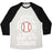 Virgin Teez  Baseball Tee Unisex Tri-Blend Baseball Tee / small / Oatmeal / Black ANYTHING WORTH DOING IS WORTH DOING WITH PASSION BASEBALL UNISEX TRI-BLEND BASEBALL TEE