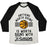 Virgin Teez  Baseball Tee Unisex Tri-Blend Baseball Tee / small / Oatmeal / Black ANYTHING WORTH DOING IS WORTH DOING WITH PASSION BASKETBALL UNISEX TRI-BLEND BASEBALL TEE